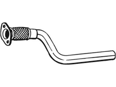 Exhaust Pipe, See accessories list for additionally required parts:  