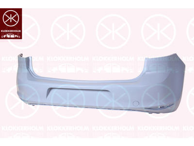 Bumper, w/primer, Rear