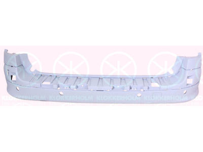 Bumper, w/primer, Rear, with hole(s) for park distance control