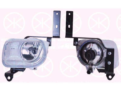Front Fog Light, H1, with bulb holder, Left Front