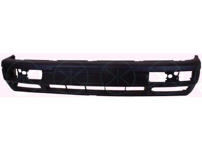 Bumper, Front, black, without hole(s) for washer nozzle