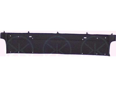 Licence Plate Holder, Front, with holes for trim/protective strip
