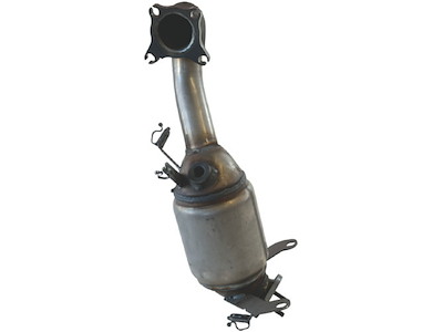 Catalytic Converter, with mounting parts, Euro 4