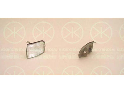 End Outline Marker Light, without bulb holder, white, Left