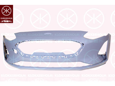 Bumper, w/primer, Front, Machined: pre-marked for PDC holes