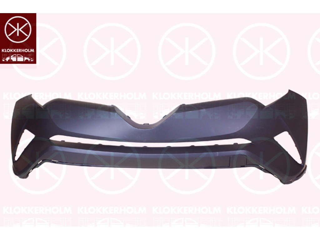 Bumper, w/primer, Front, Upper section, Vehicle Production Country: Turkey