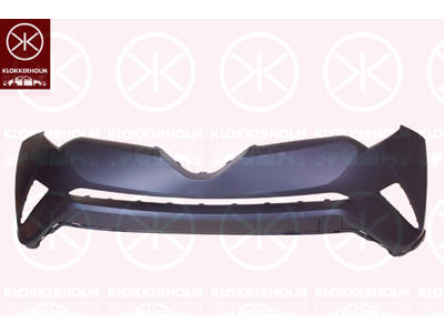 Bumper, w/primer, Front, Upper section, Vehicle Production Country: Turkey