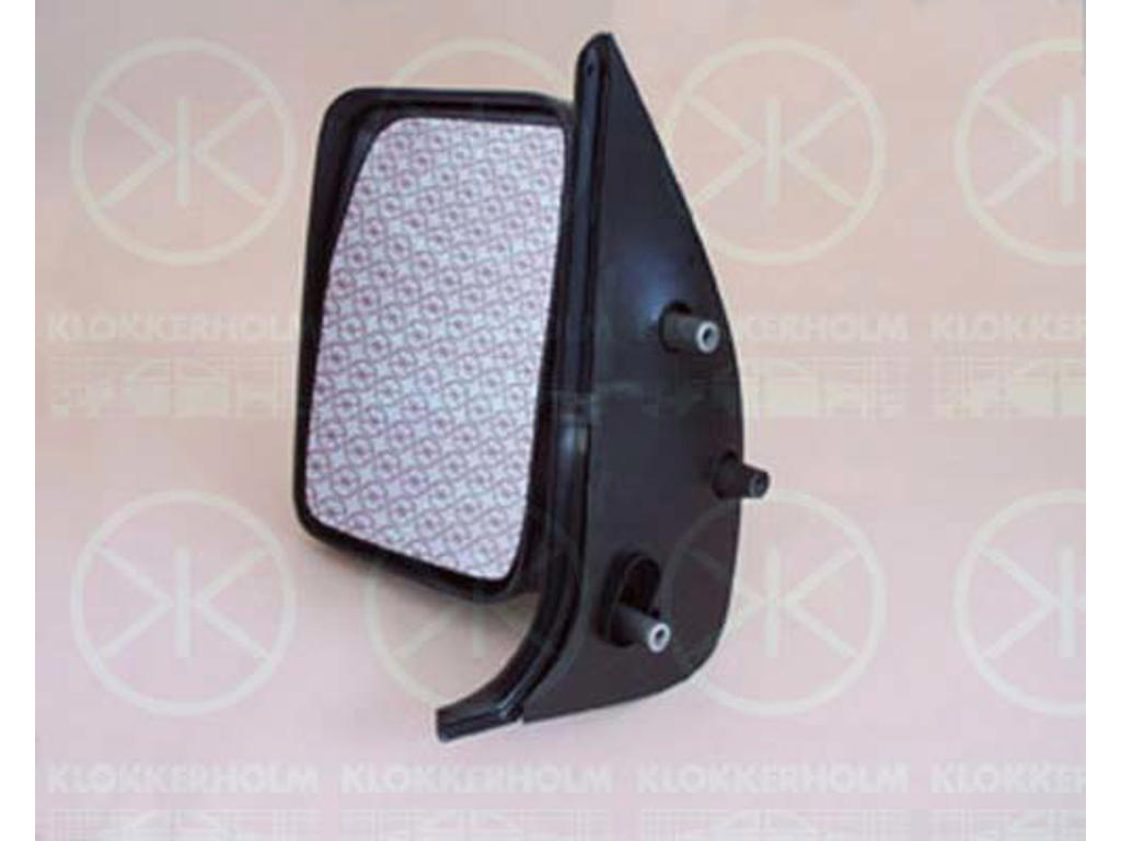 Exterior Mirror, Short mirror arm, Convex, Right
