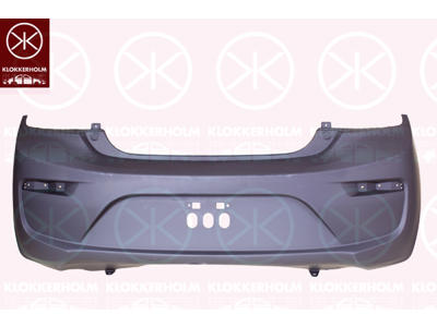 Bumper, primer, Achter