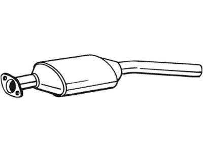 Catalytic Converter, with mounting parts, Emission Standard: Euro 2, Emission Standard: Euro 3