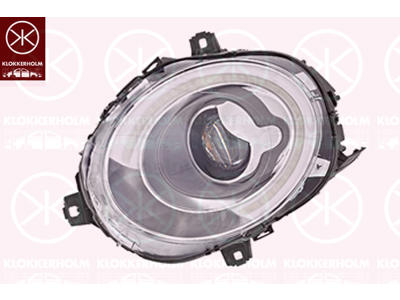 Headlight, Left, Illuminance [lx]: 12.5, LED, without lettering: MINI, Valeo