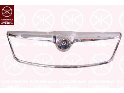 Frame, radiator grille, chrome