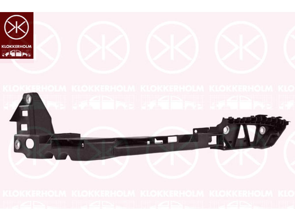 Mounting Bracket, bumper, Plastic, Left Front