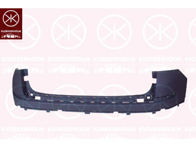 Bumper, w/primer, Rear