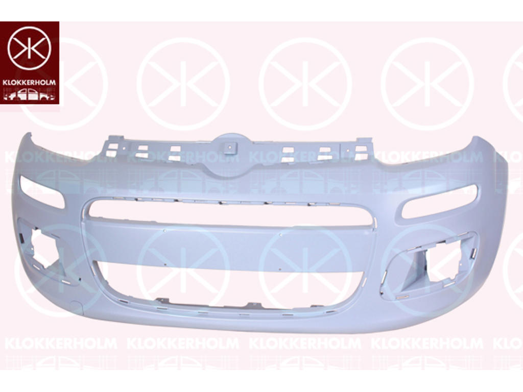 Bumper, w/primer, Front