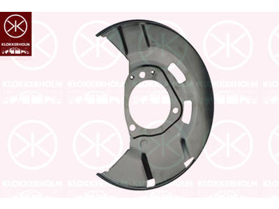 Splash Guard, brake disc, Front Axle Right, for brake disc diameter [mm]: 300, Diameter 1/Diameter 2 [mm]: 325/90