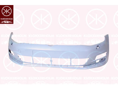 Bumper, Front, with hole(s) for washer nozzle, w/primer