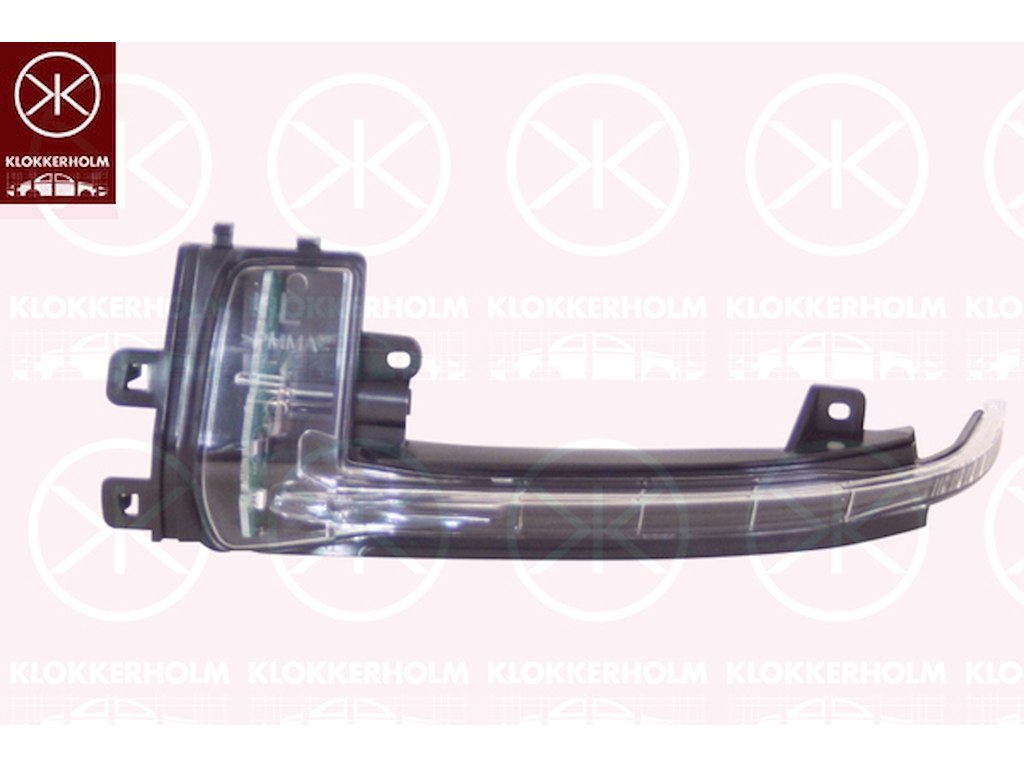 Blinklygte, LED, foran til venstre