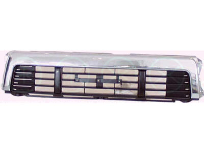 Radiator Grille, 4WD, chrome/black