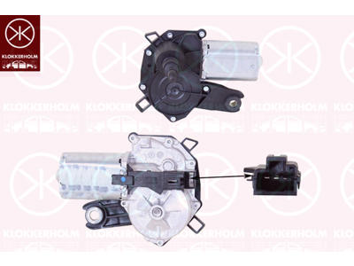 törlomotor, hátsó, Feszültség [V]: 12