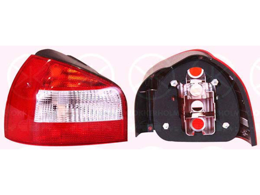 Tail Light Assembly, without bulb holder, Left