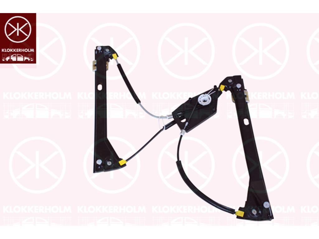 Window Regulator, 4-dr, OE-type, without electric motor, Electric, Right Front