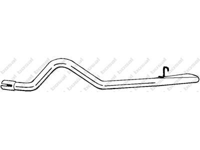 Exhaust Pipe, See accessories list for additionally required parts:  