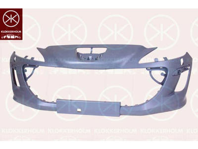 Bumper, w/primer, Front, with hole(s) for washer nozzle