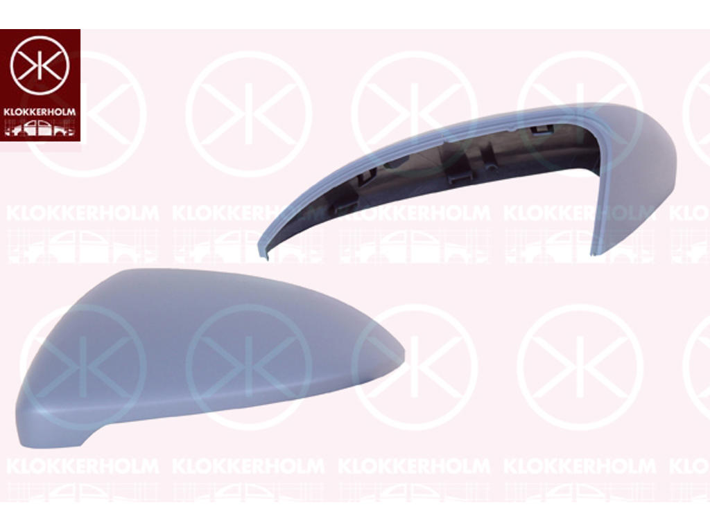 Housing, exterior mirror, Left, w/primer