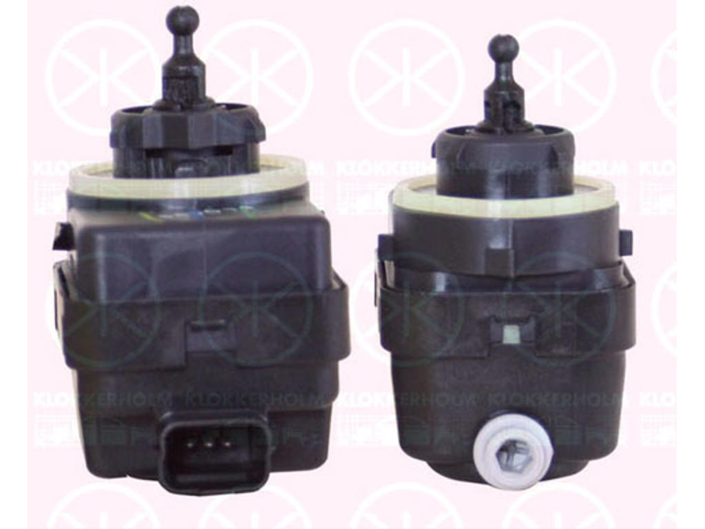 Aktuator, lysvidderegulering, Valeo, elektrisk