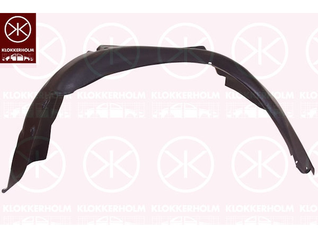 Beklädnad, hjulhus, plast, till höger fram