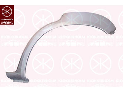 Quarter Panel, 4-dr, Left, Wheel Arch Border, Repair Panel