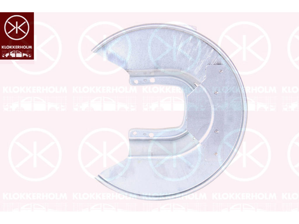 Bromssköld, Bakaxel, för bromsskivediameter [mm]: 247, Diameter 1/diameter 2 [mm]: 293/75, förzinkad