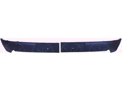Trim/Protection Strip, bumper, Set, Front
