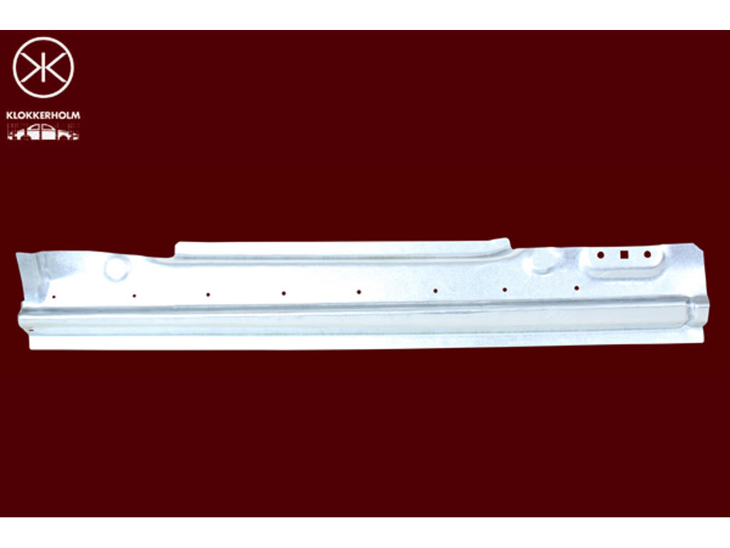 Rocker Panel, for vehicles without sliding door, Left Front, Repair Panel, Lower Section