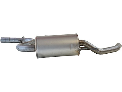 Centre Muffler, See accessories list for additionally required parts:  