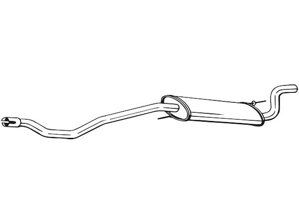 hátsó hangtompító, további szükséges cikkek lásd tartozéklista:  