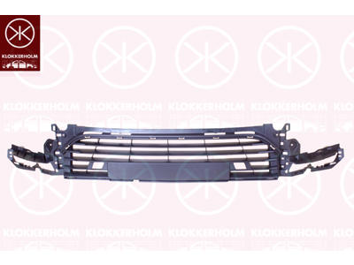 Ventilation Grille, bumper, Front, black, Vehicle Equipment Line/Variant: FACELIFT