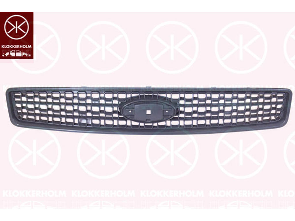 Radiator Grille, dark grey