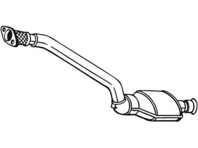 Catalytic Converter, with mounting parts, Emission Standard: Euro 3