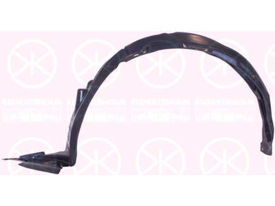 Liner, wheelhouse, 5-drs, Plastic, Left Front