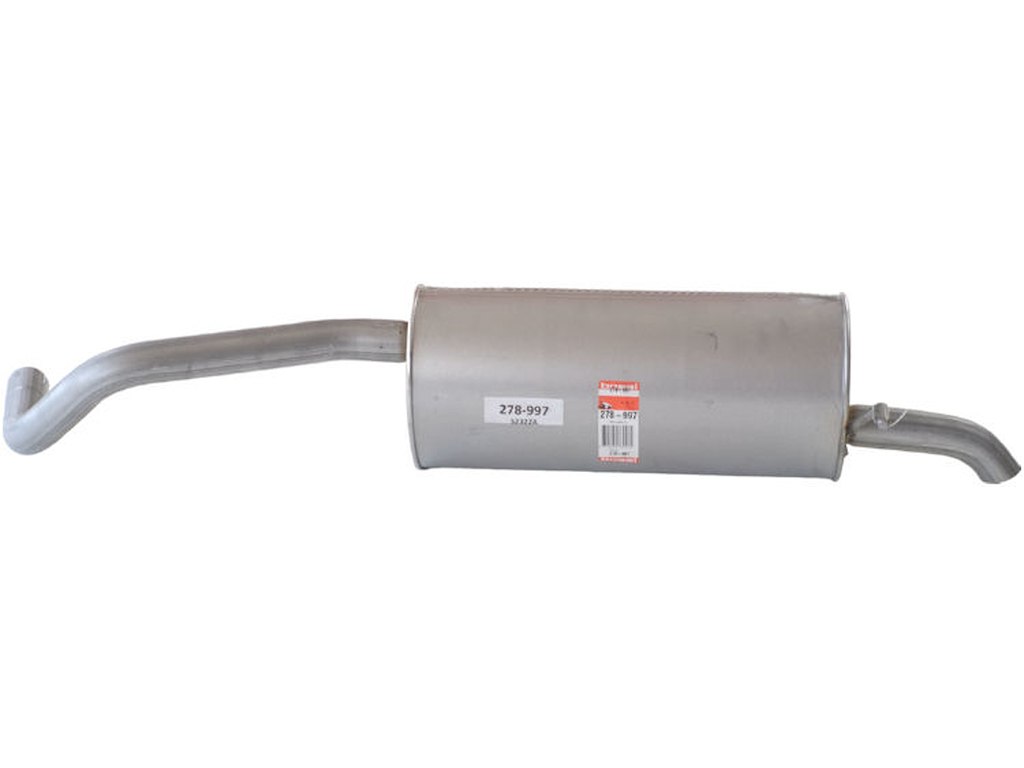Rear Muffler, See accessories list for additionally required parts:  