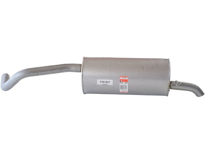 Rear Muffler, See accessories list for additionally required parts:  