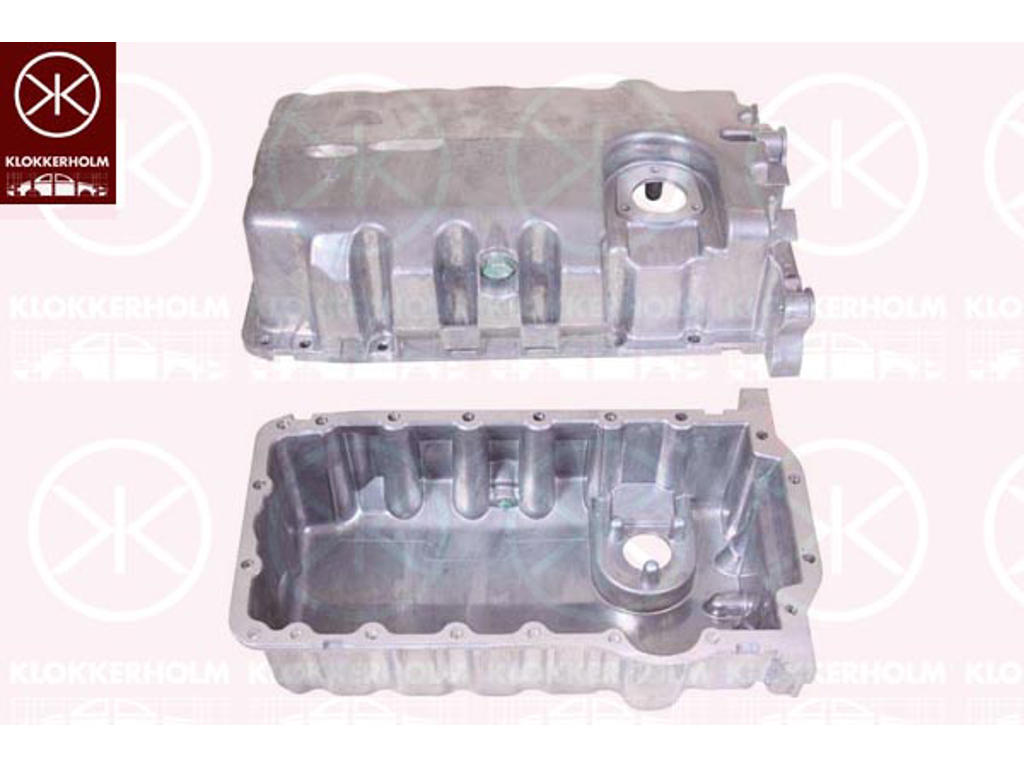 Oil Sump, Aluminium, with bore for oil-level sensor