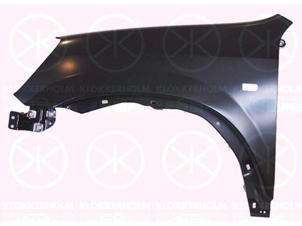 sparnas, kaire priekis, su anga indikatoriui