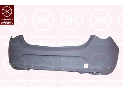 Bumper, Rear, not for trim level: Sport, w/primer