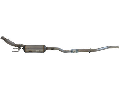 Soot/Particulate Filter, exhaust system, Material: Cordierite, with mounting parts, Euro 5