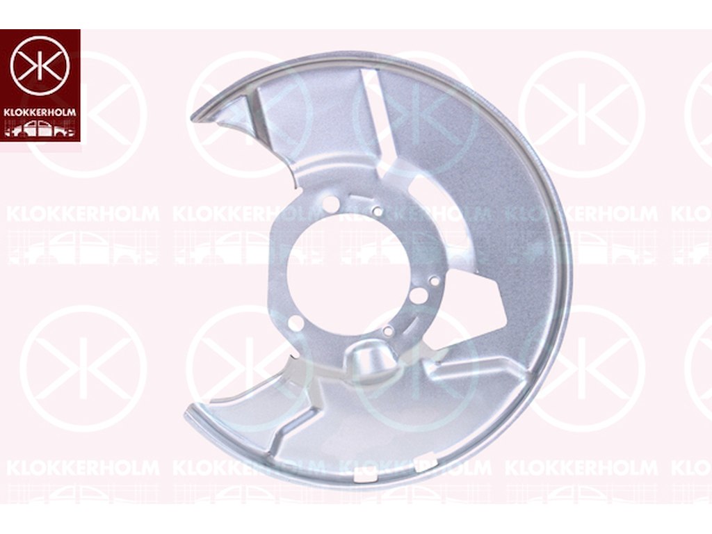 Bromssköld, framaxel vänster, förzinkad, för bromsskivediameter [mm]: 321