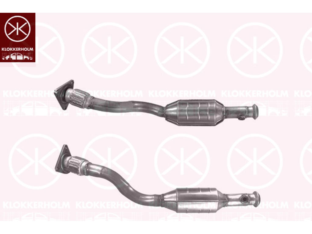 Catalytic Converter, Up to Euro 4, Centre