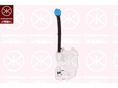 Washer Fluid Reservoir, window cleaning, with lid, Capacity [litre]: 3, with pump